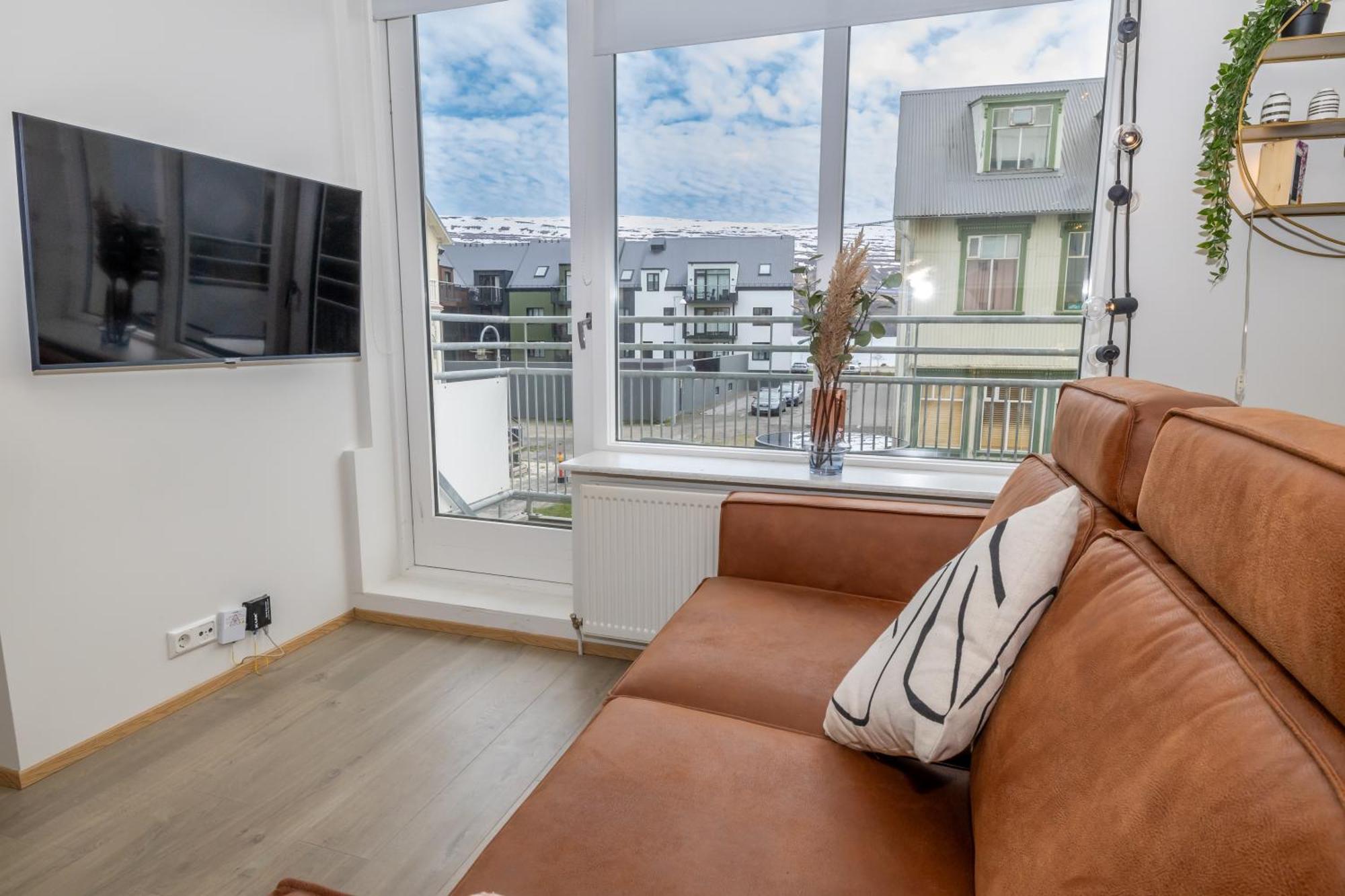 Charming Deluxe Apartment Akureyri Pokoj fotografie