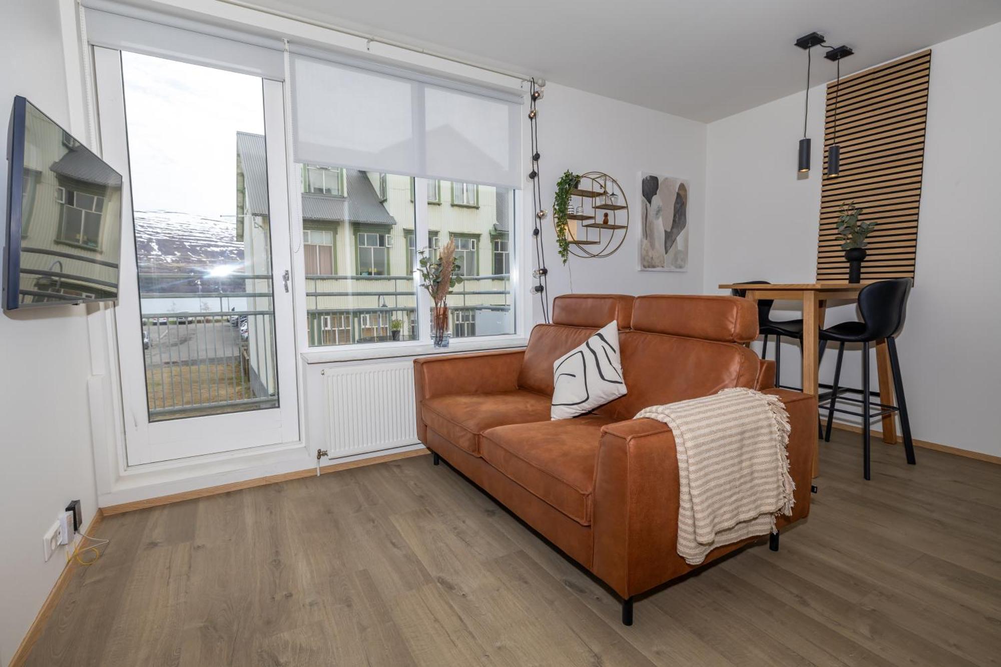 Charming Deluxe Apartment Akureyri Pokoj fotografie